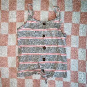 Justice tank top size 8